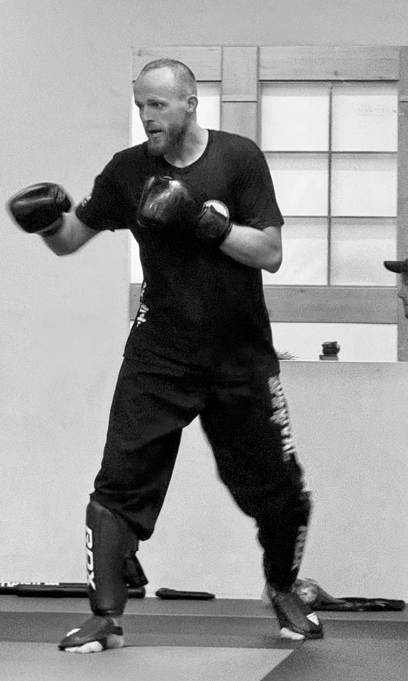 Clemens Jahn beim Selbstverteidigungs- und Boxtraining